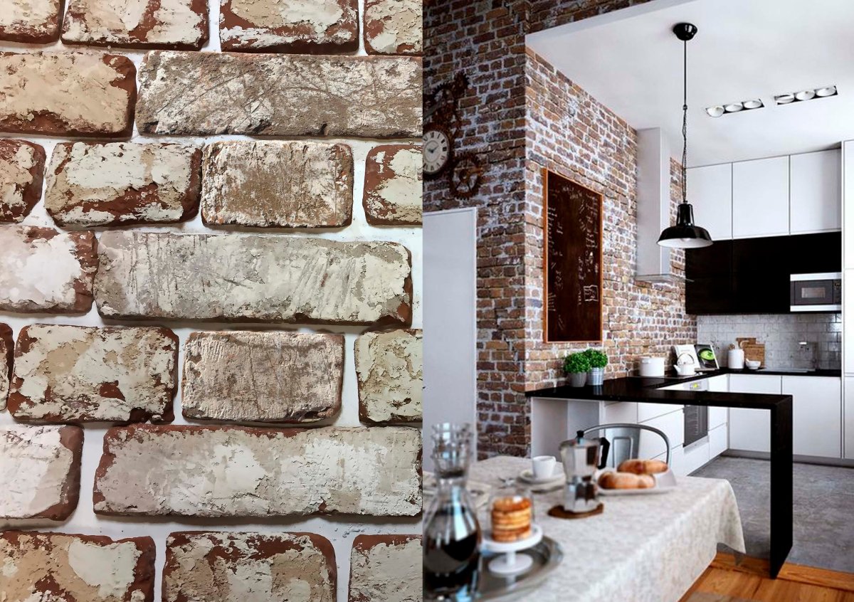 Декоративный камень в интерьере