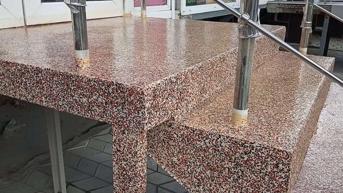 Полимерное покрытие для ступеней