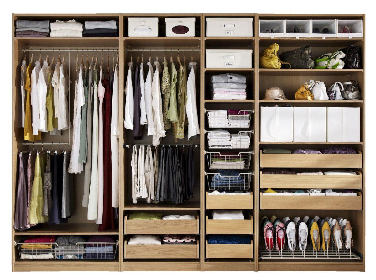 Наполнение шкафа Кантри