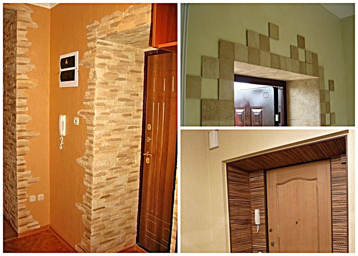 Отделка дверного проема