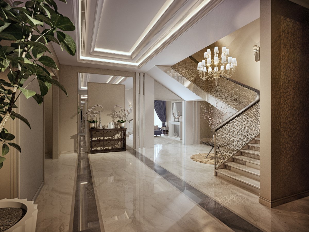 Прихожая Неоклассика и арт деко