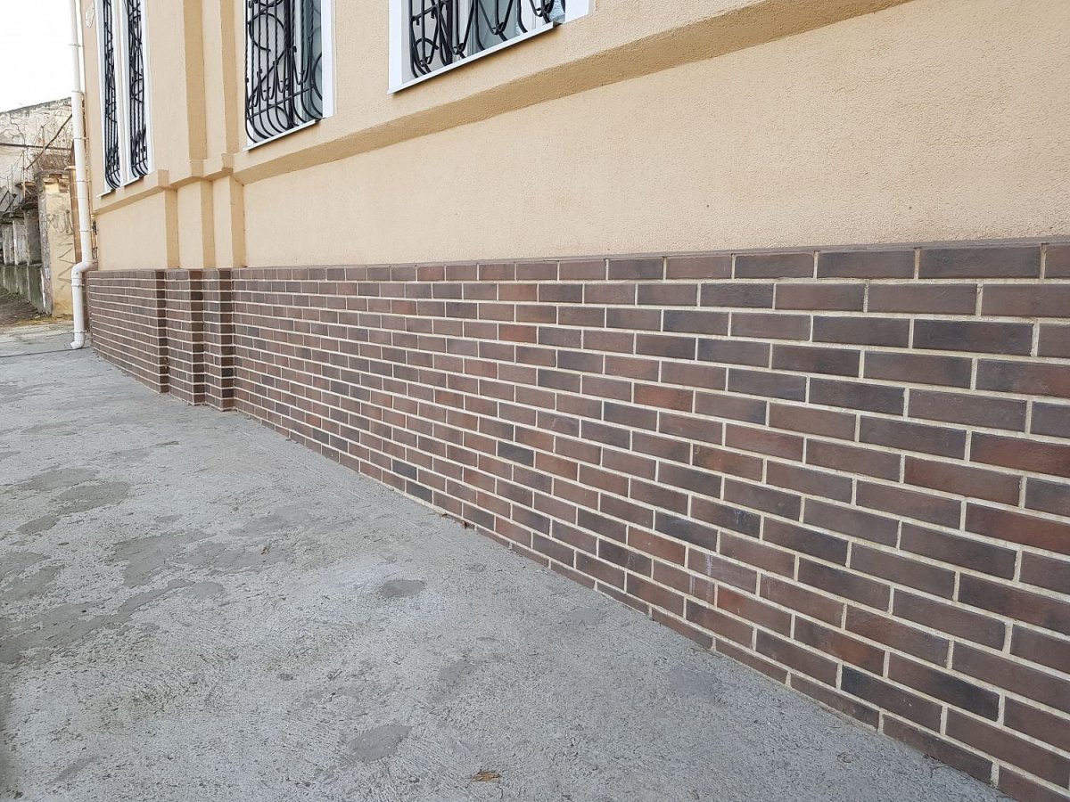 Клинкерная фасадная плитка Stroeher Kerabig ks18