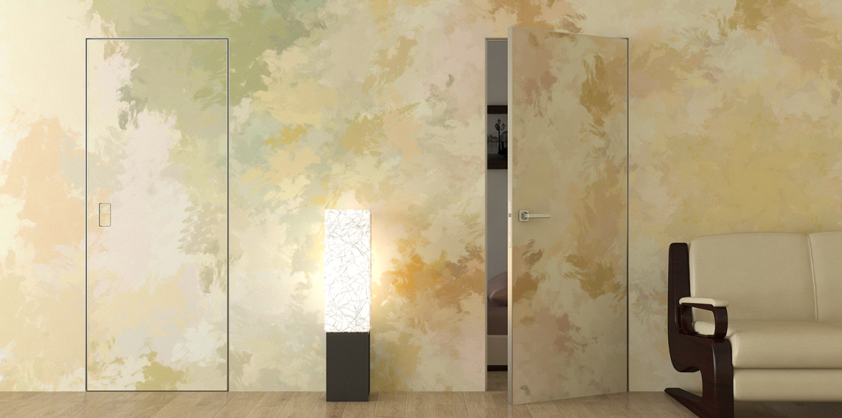 Скрытые двери в интерьере