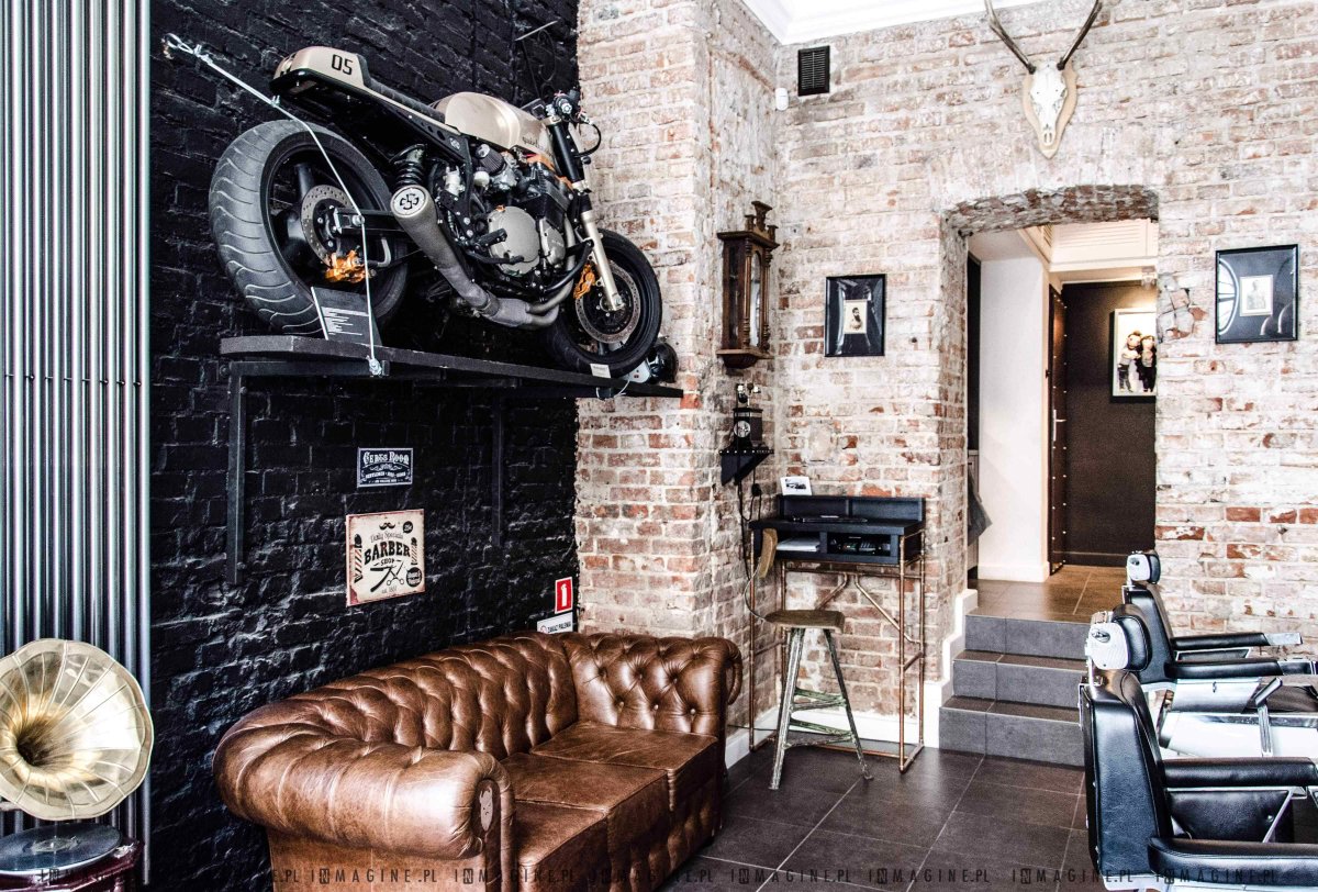 Интерьер барбершопа