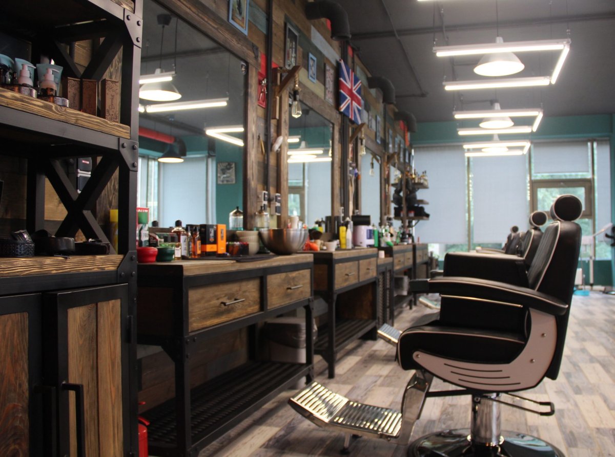 Мудборд барбершоп