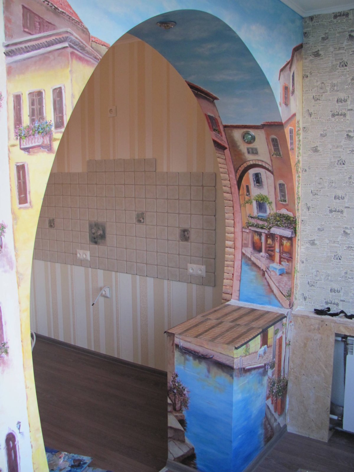 Стрельчатые арки Восточный интерьер