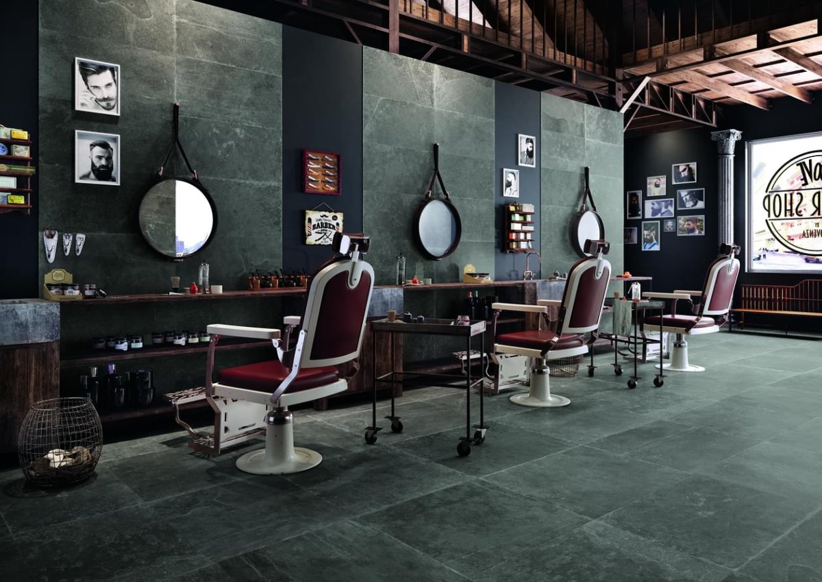 Барбершопы интерьер
