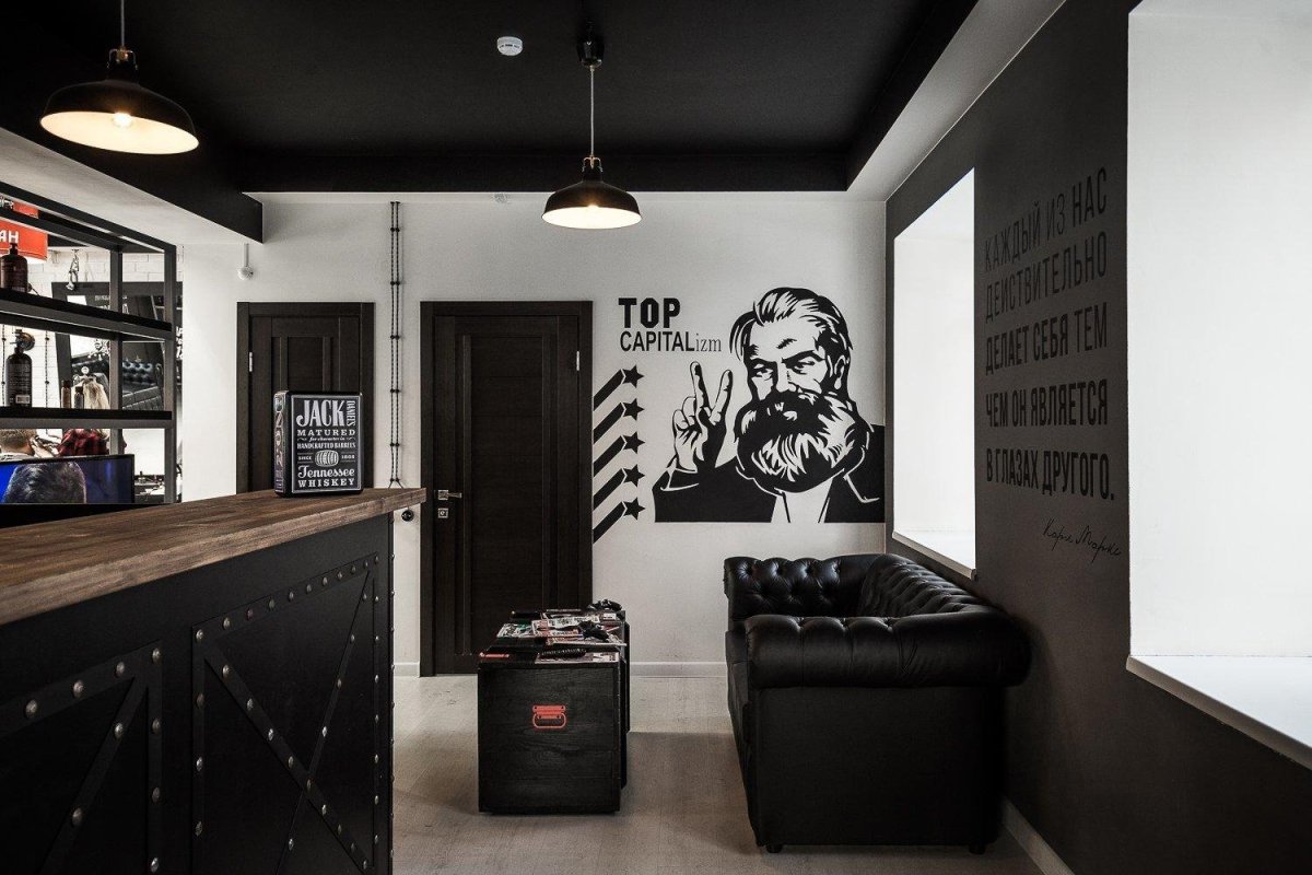 Мебель лофт барбершоп