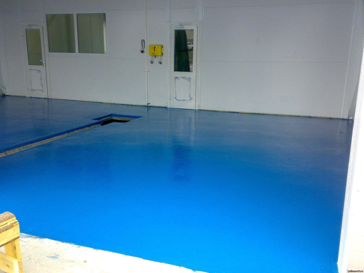 Наливной пол эпоксидный двухкомпонентный Элакор Эд