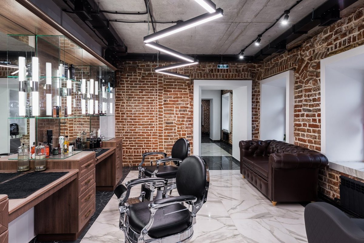 Бьюти студия в стиле лофт