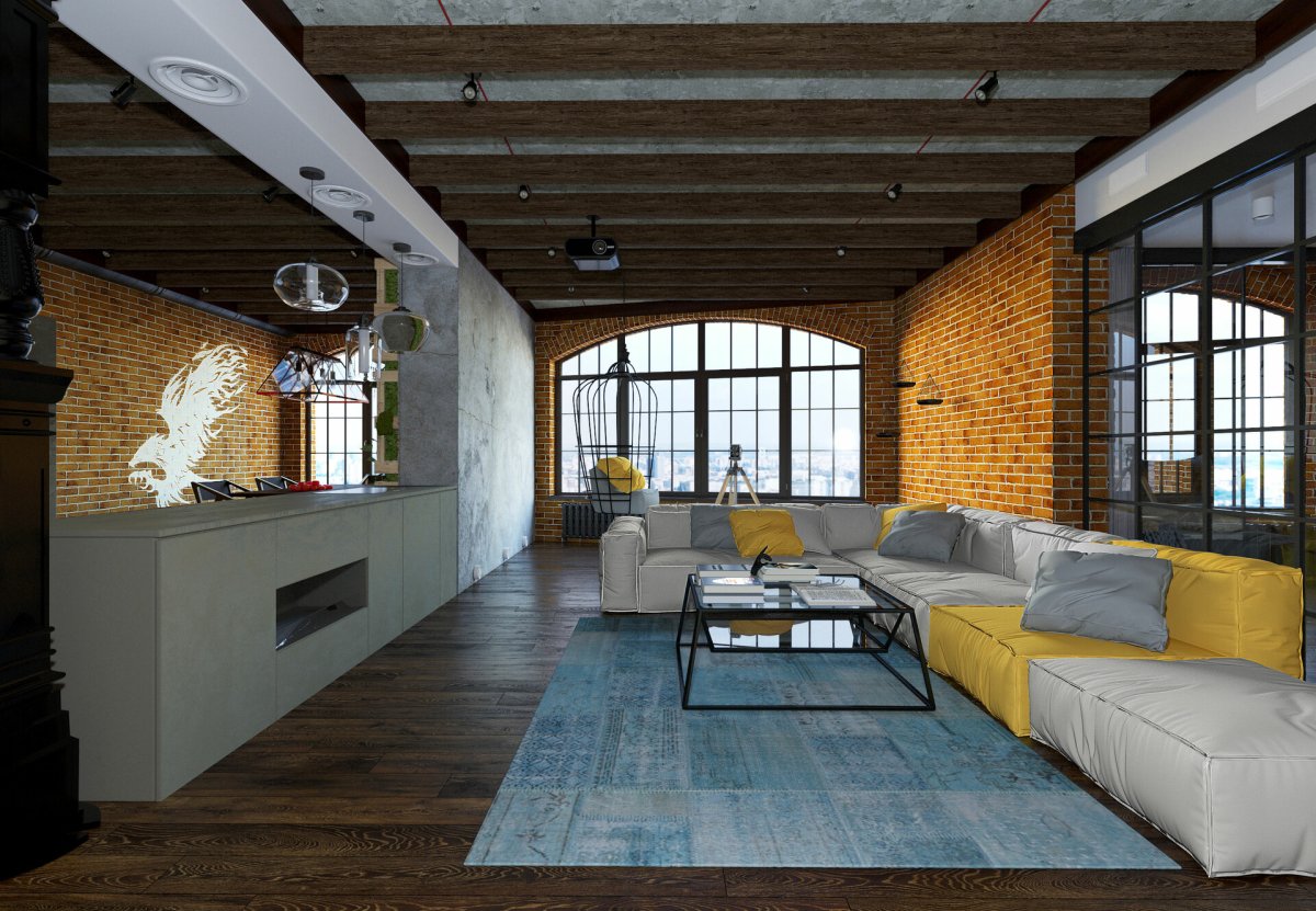 3д визуализация лофт