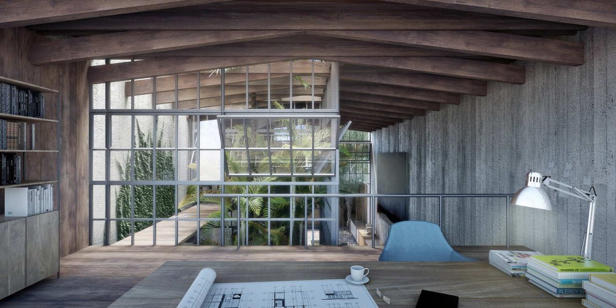 Квартира в стиле лофт