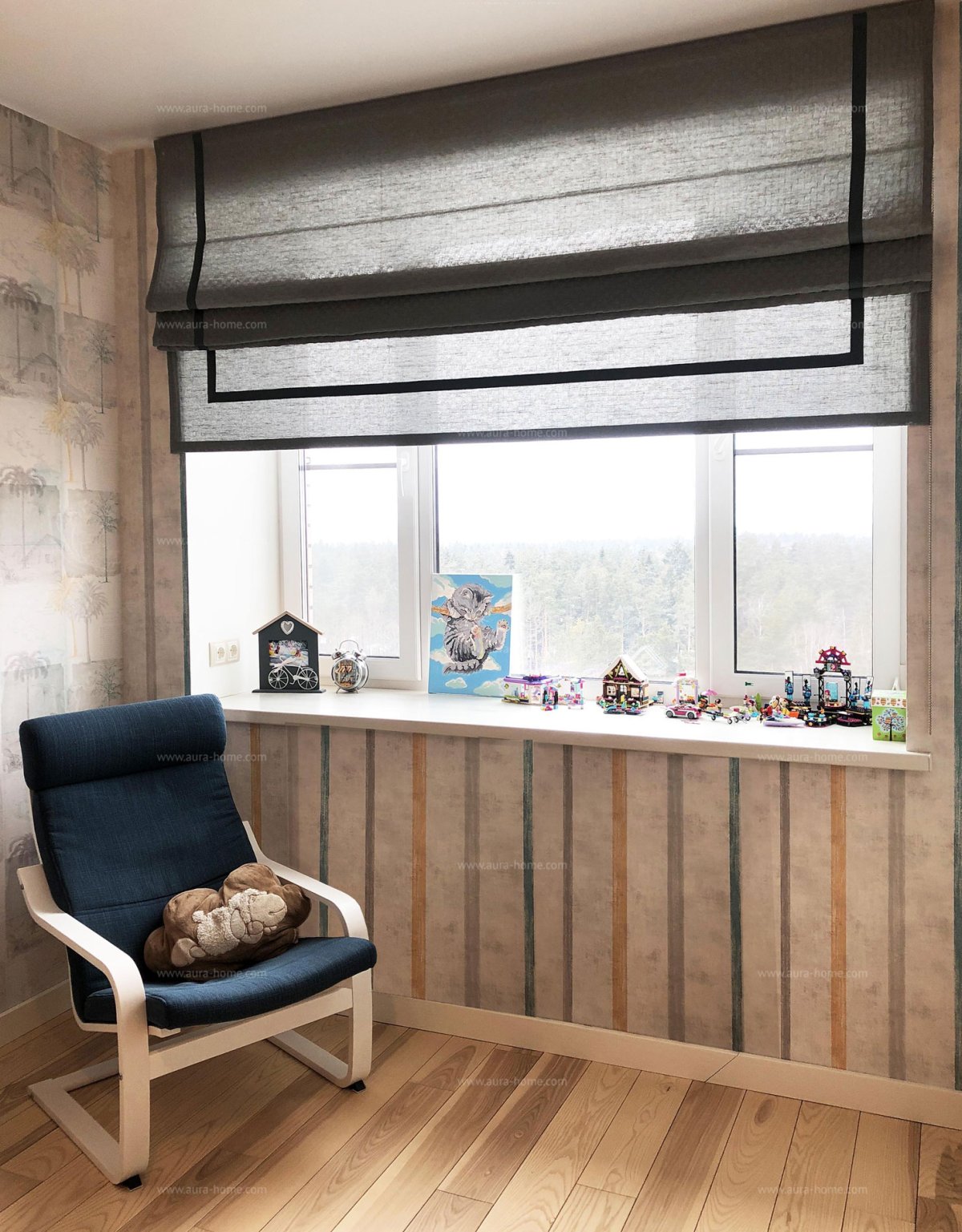 Aura Home римские шторы