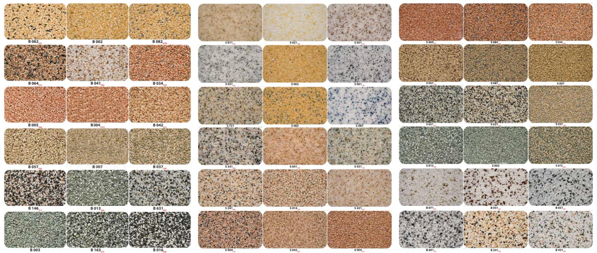 Мозаичная штукатурка Аламикс