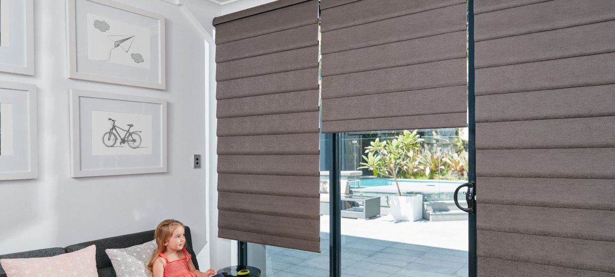 Дизайнерские римские шторы