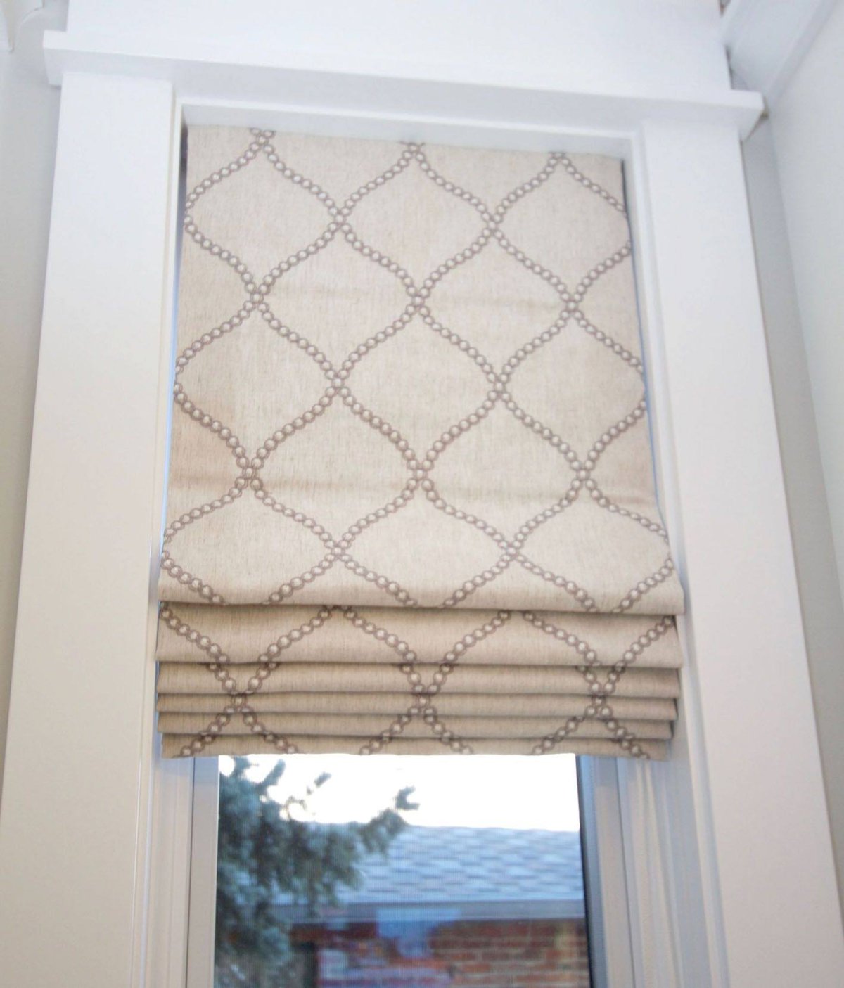 Римские шторы на балкон