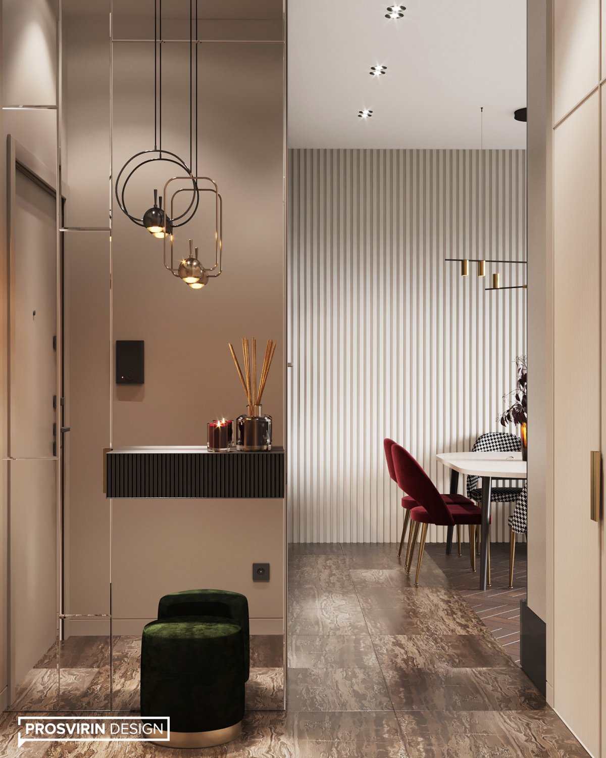 Прихожая в квартире студии