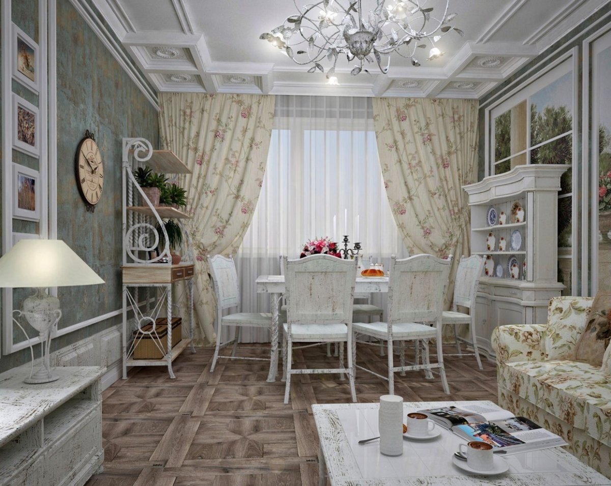 Нео Прованс интерьер