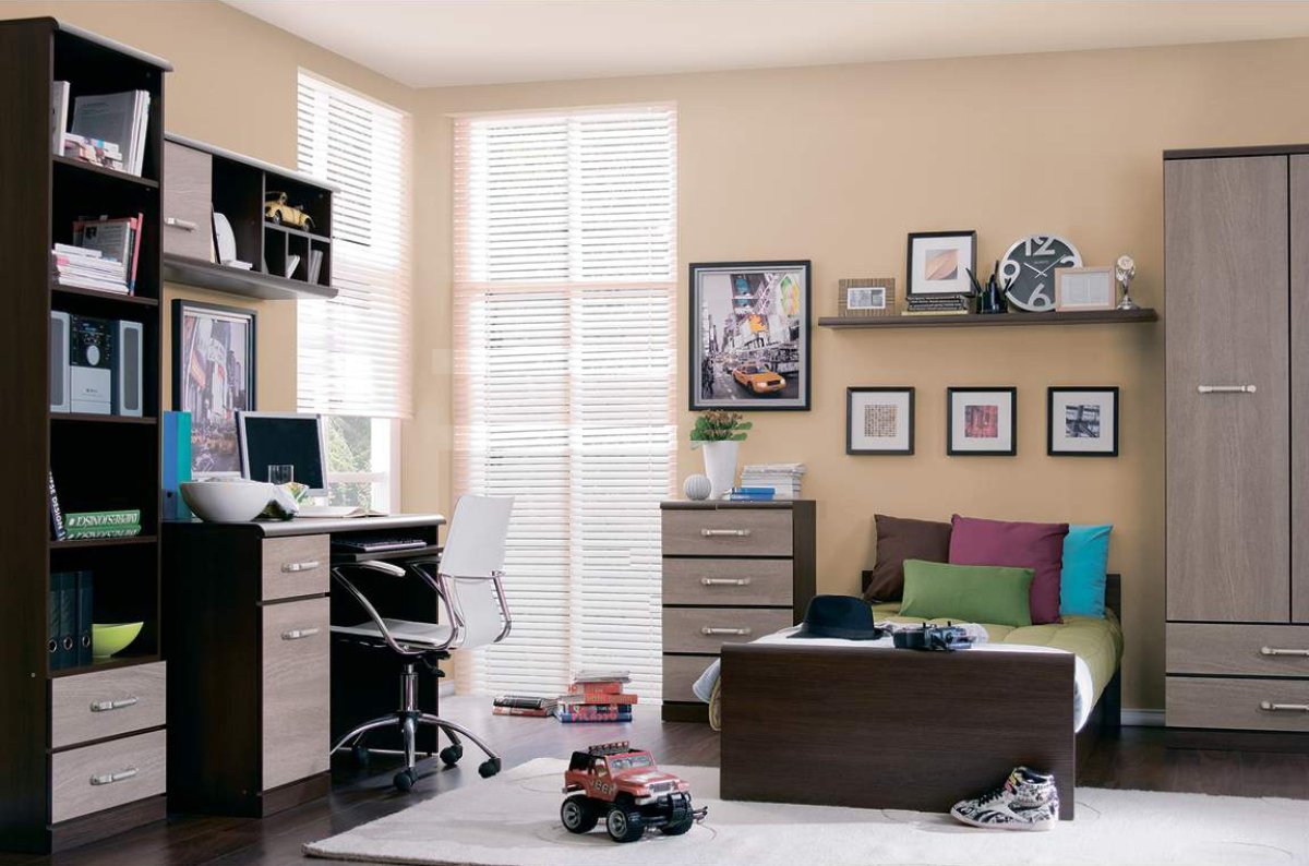 Мебель для подростковой комнаты для мальчика