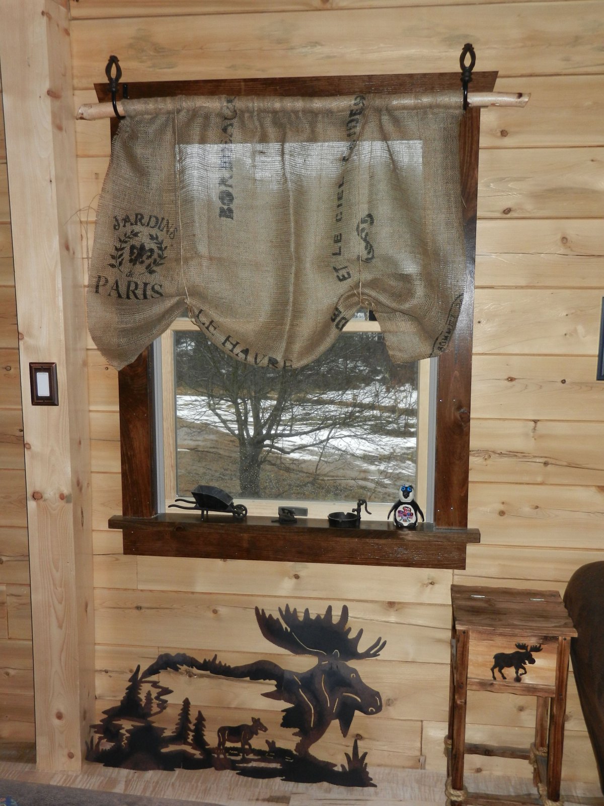 Занавеска в баню на окно