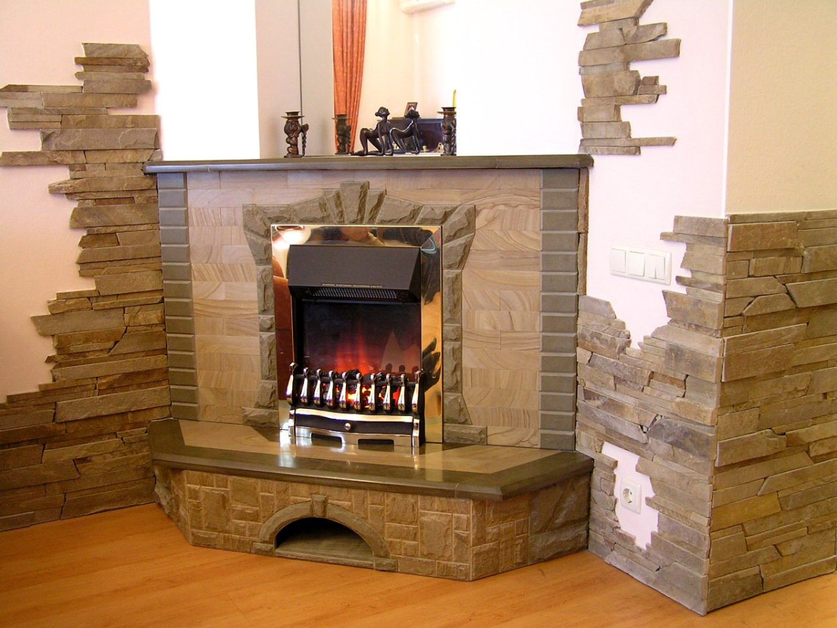 Отделка печи в доме