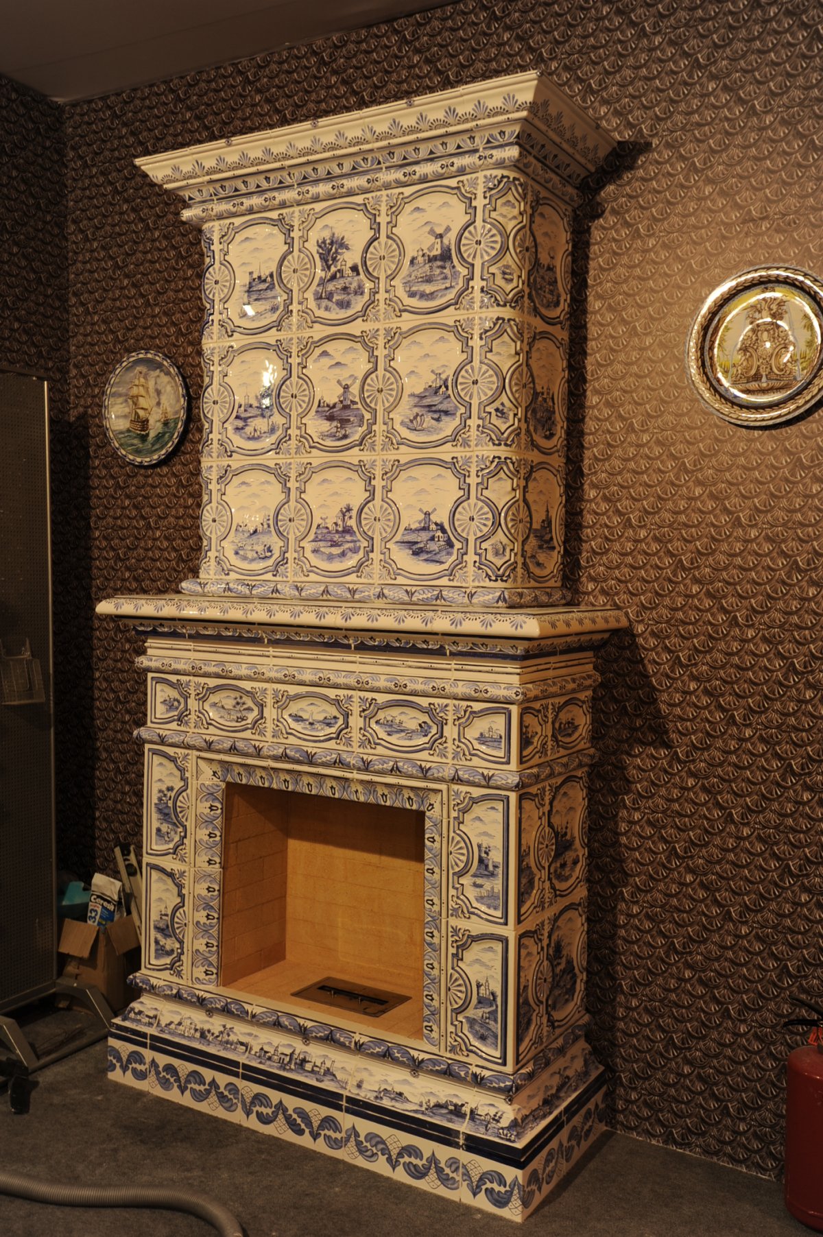 Отделка русской печи