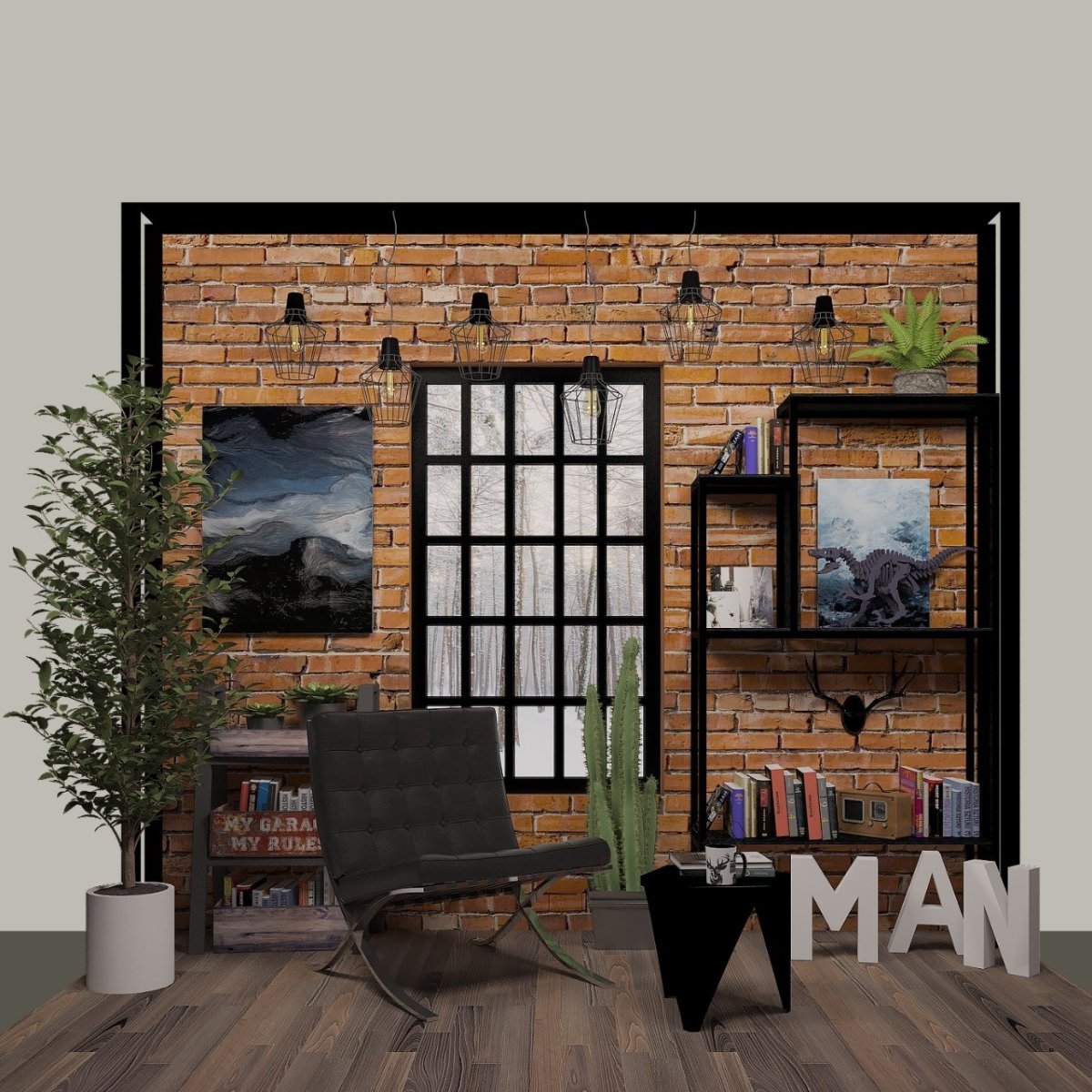 Рамки на стене декор