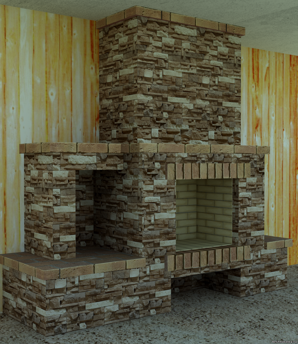 Камень Камелот камин