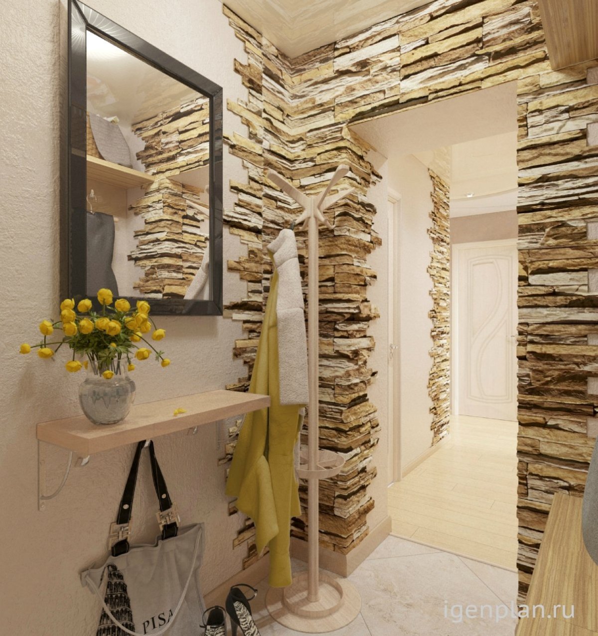 Декоративный камень для внутренней отделки стен