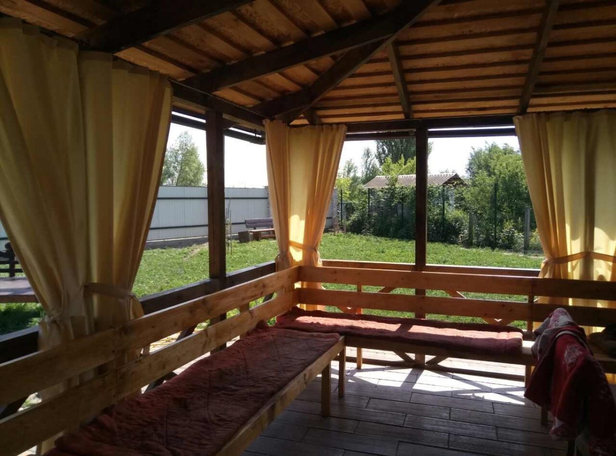 Шторы в беседку