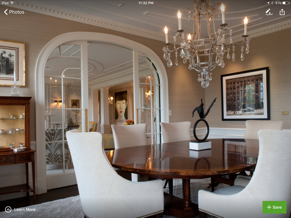 Черный интерьер арки