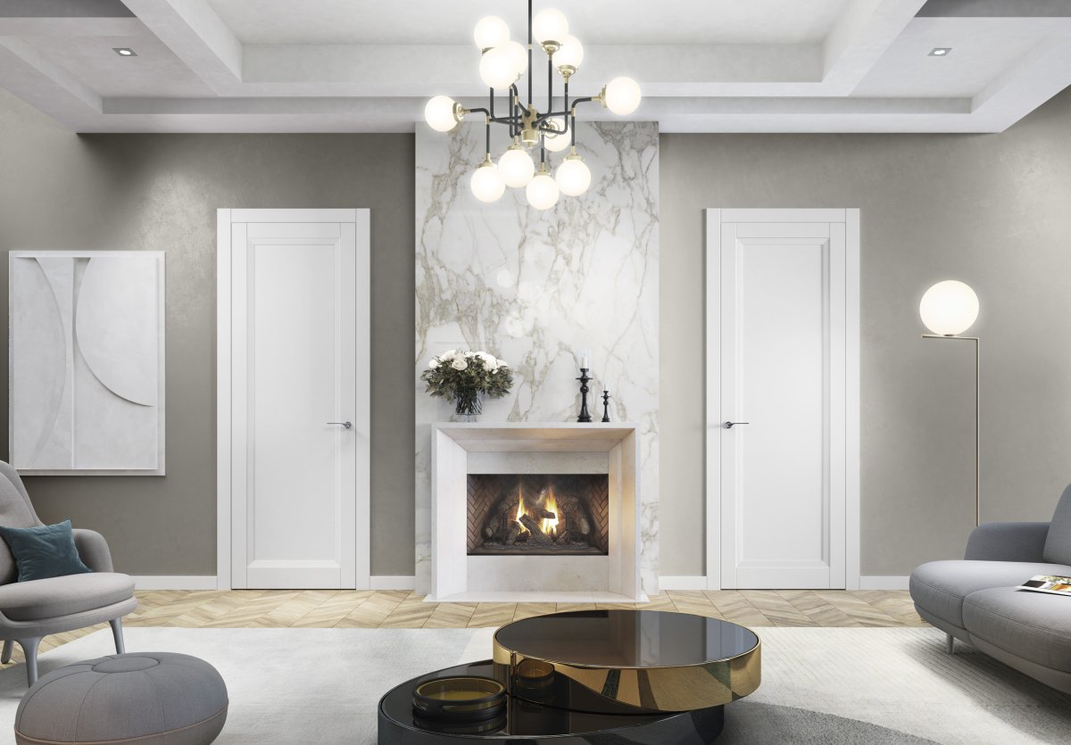 Двери Дариано в интерьере Неоклассика