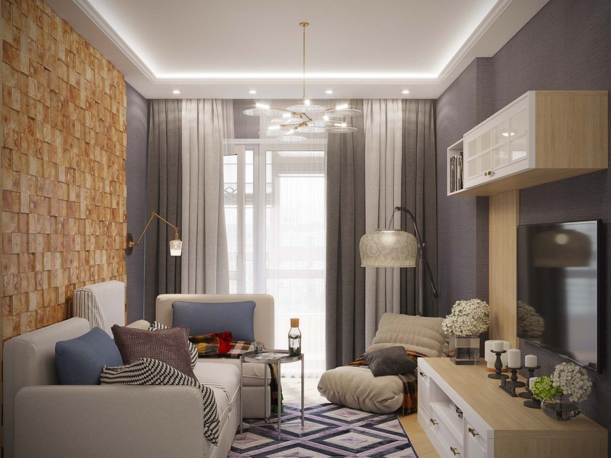 Планировка комнаты для гостей