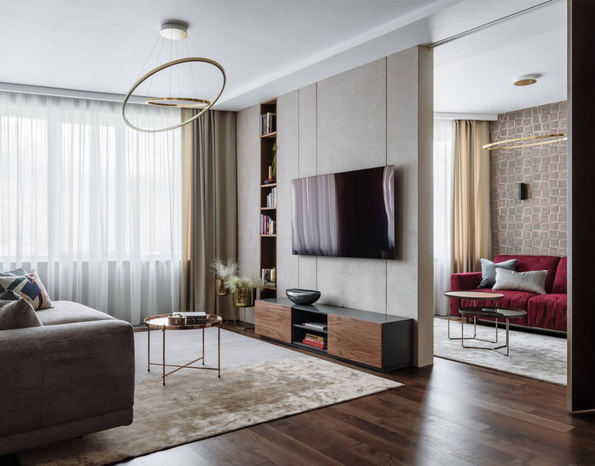 Дизайн проект квартиры в ЖК розмарин