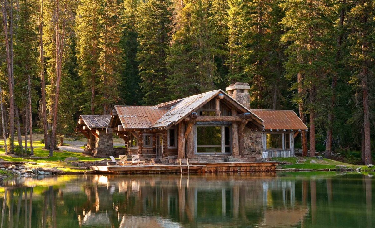 Хижина, США ЭКОДОМ