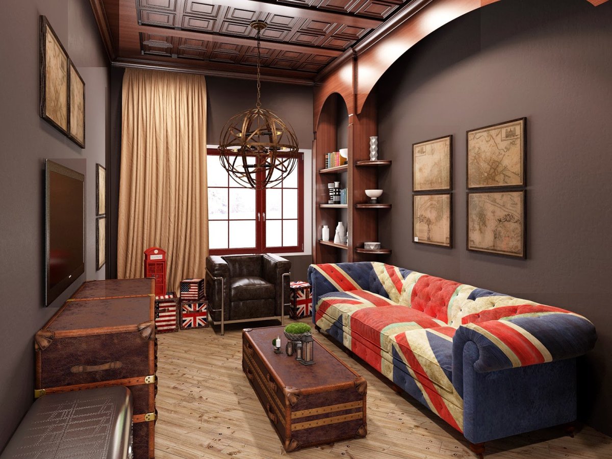 Интерьер жилого дома Гостевая комната