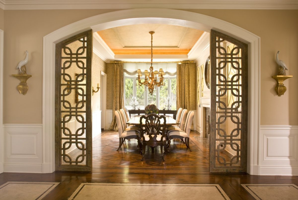 Обклеить арку