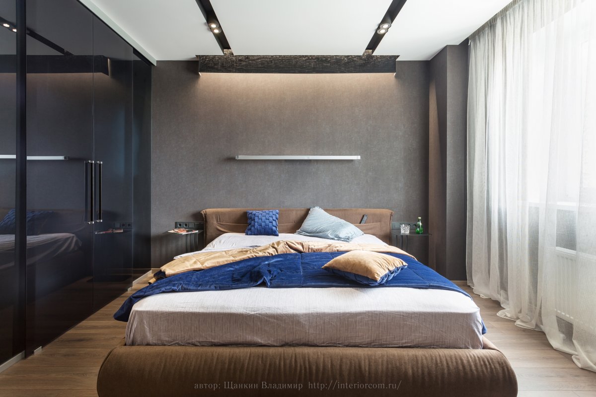 Встраиваемые светильники для спальни