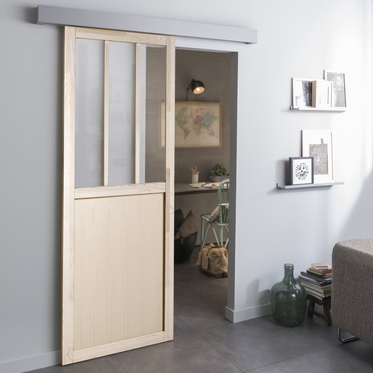 Раздвижные двери для тумбы Леруа Мерлен