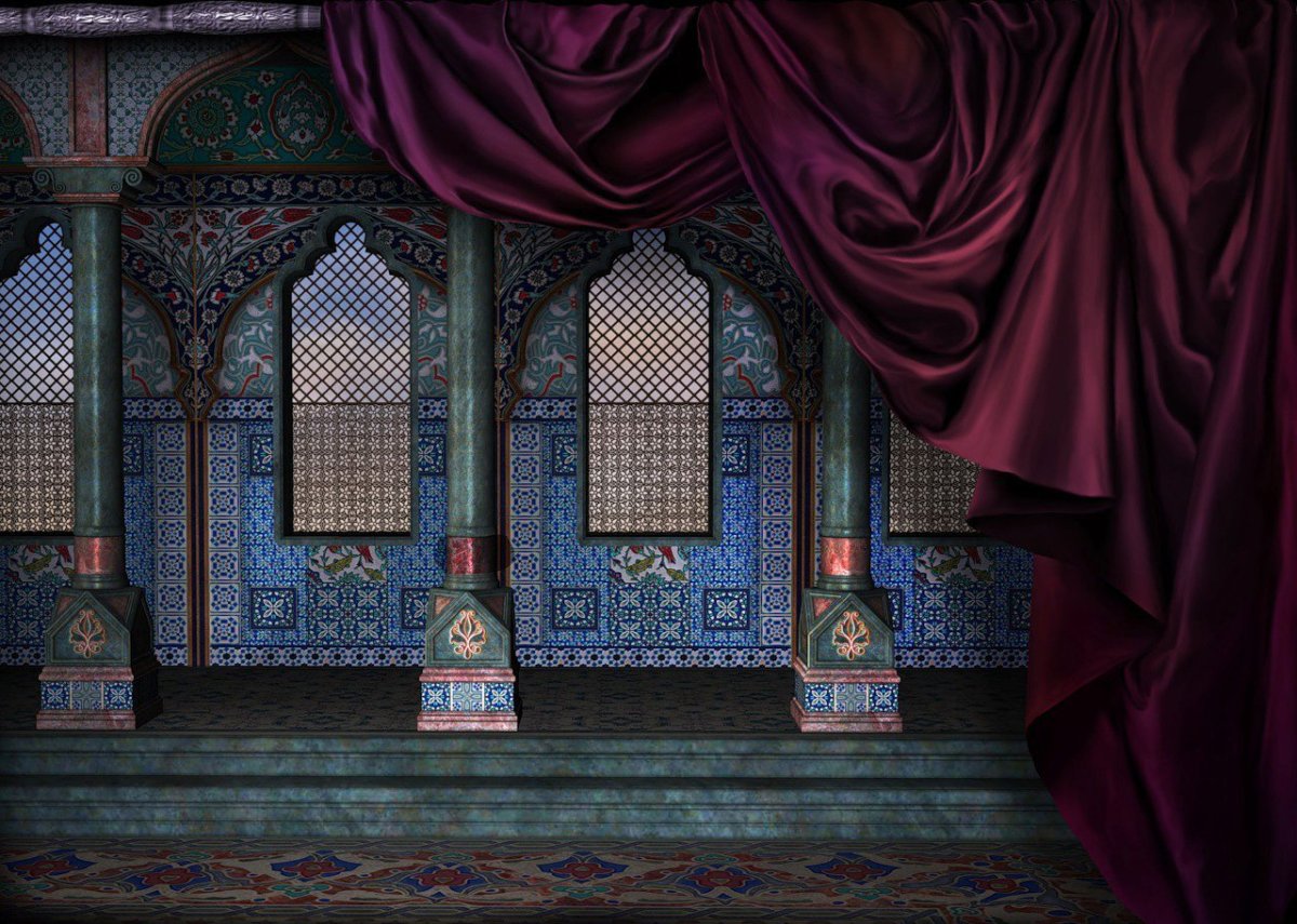 Восточный дворец внутри