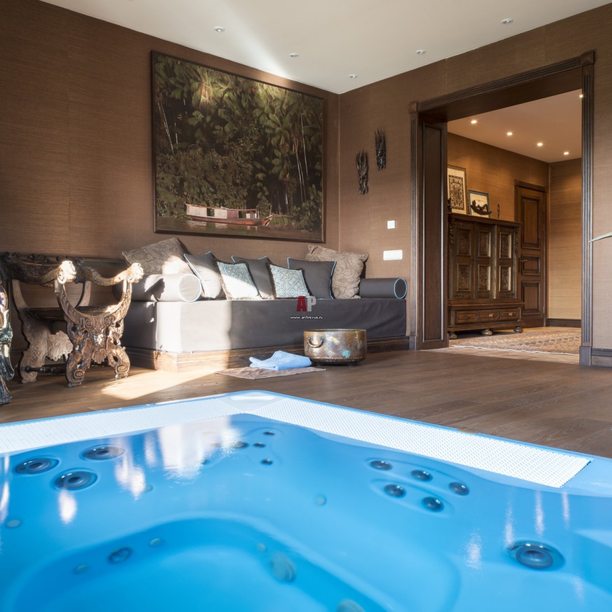 Спа зона в частном доме