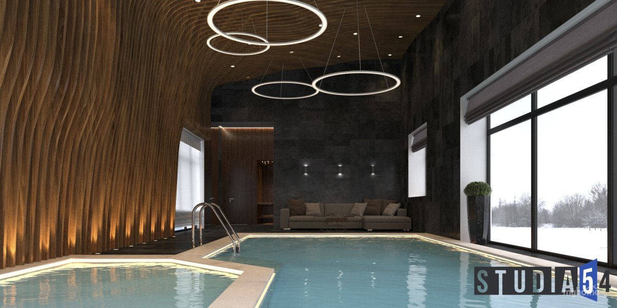 Джакузи в загородном доме