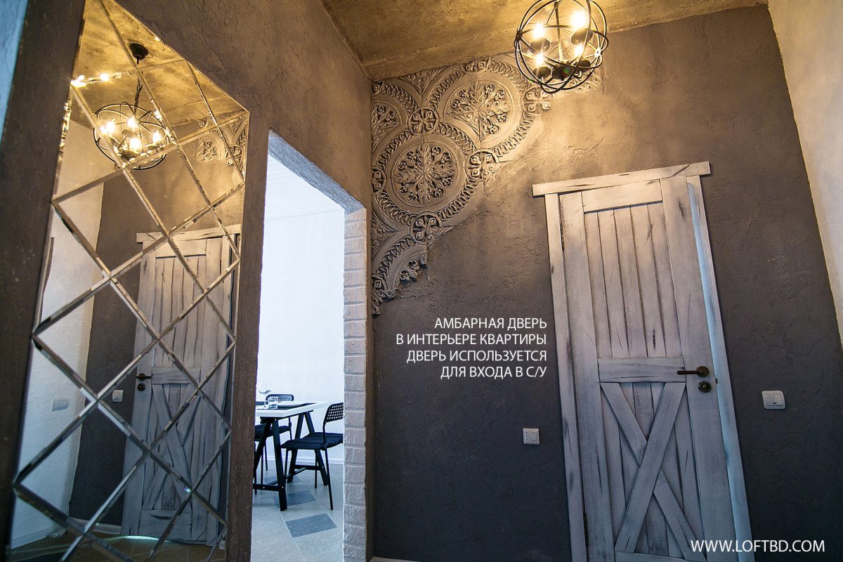 Красивые двери в стиле лофт