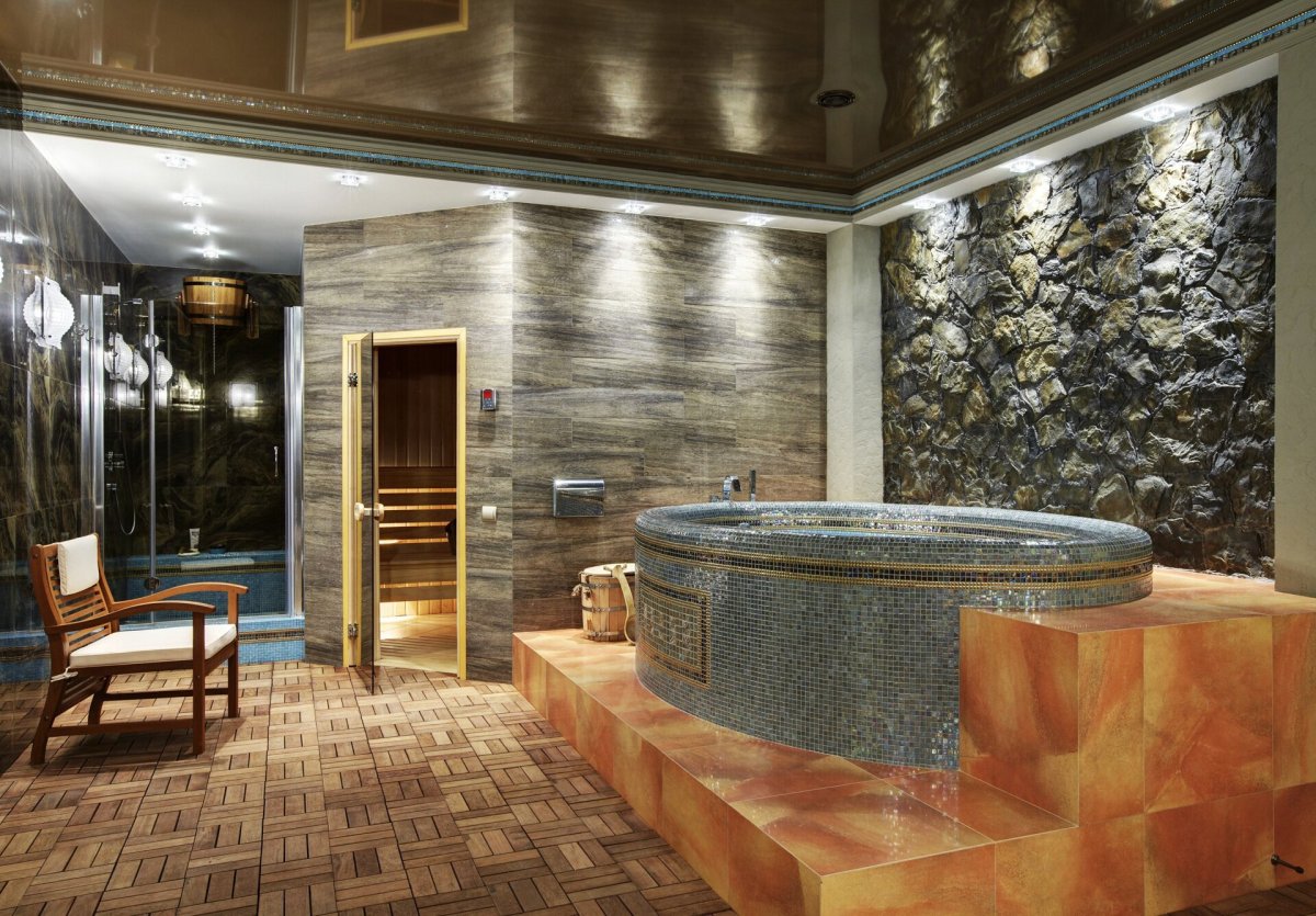 Спа комплекс в частном доме