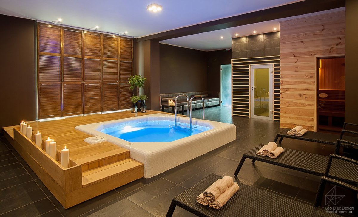 Спа зона в доме
