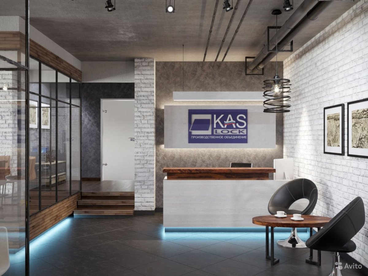 Зона ресепшн лофт