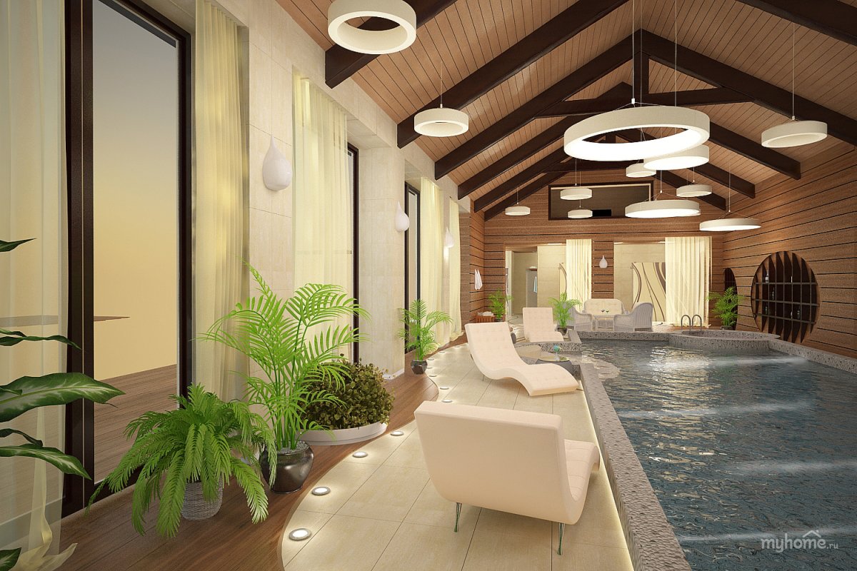 Санузел в спа зоне