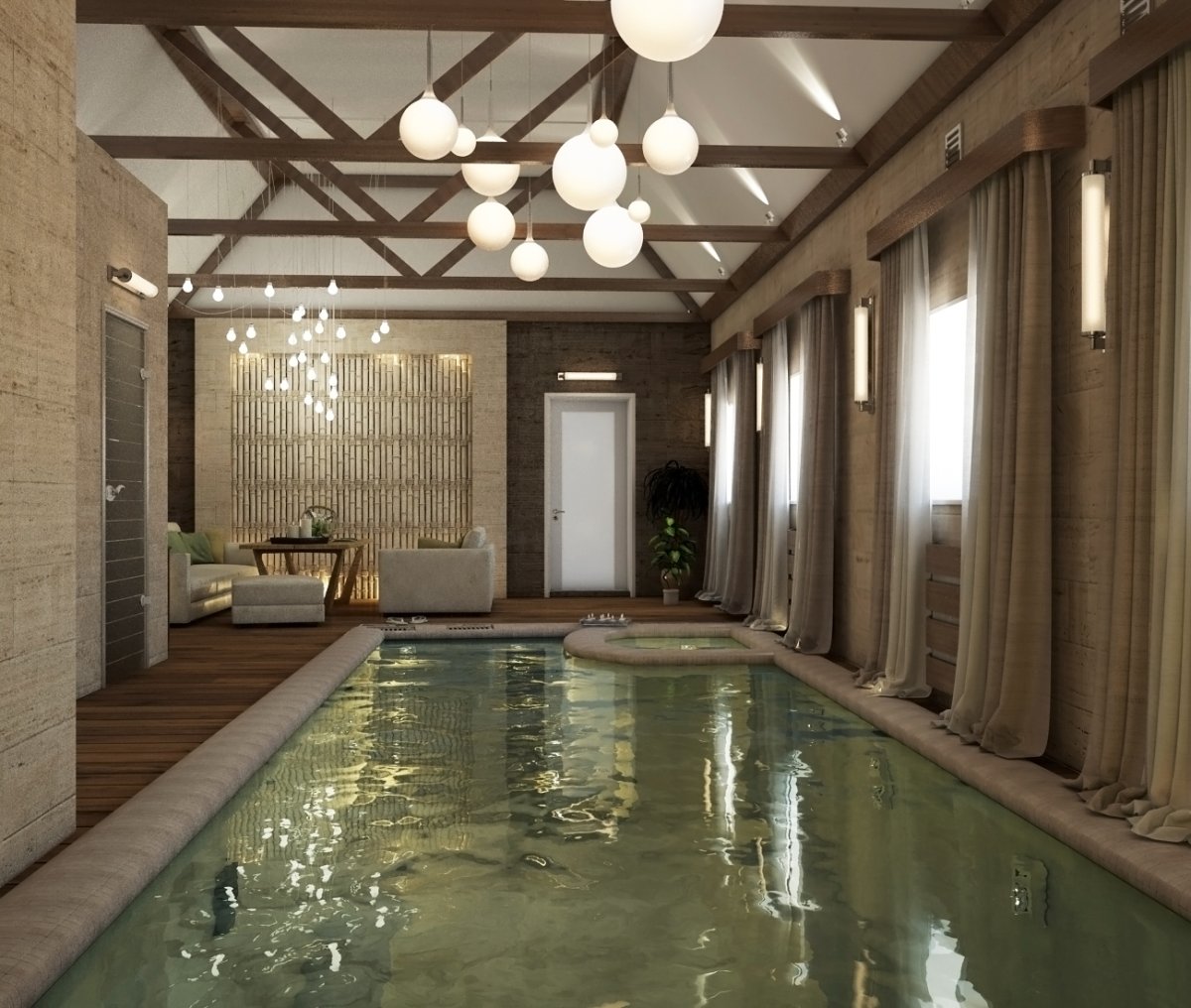 Дизайн спа зоны лакшери