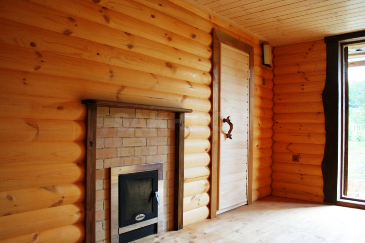 Tikkurila зеленый имитация бруса