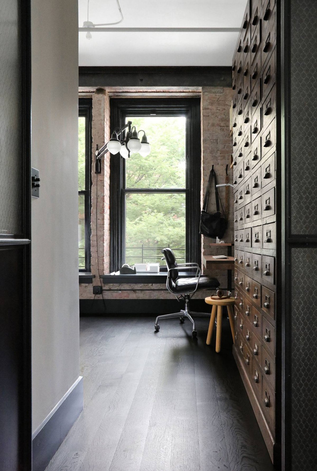 Стиль лофт Нью-Йорк